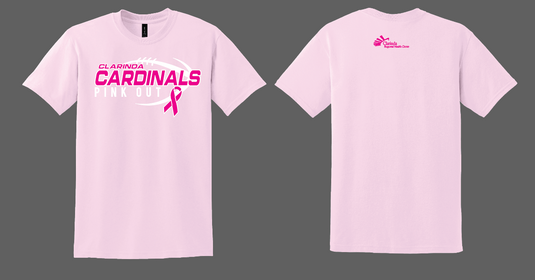 CRHC - Football Pink Out T-Shirt