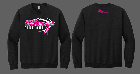 CRHC - Football Pink Out Crewneck Sweatshirt