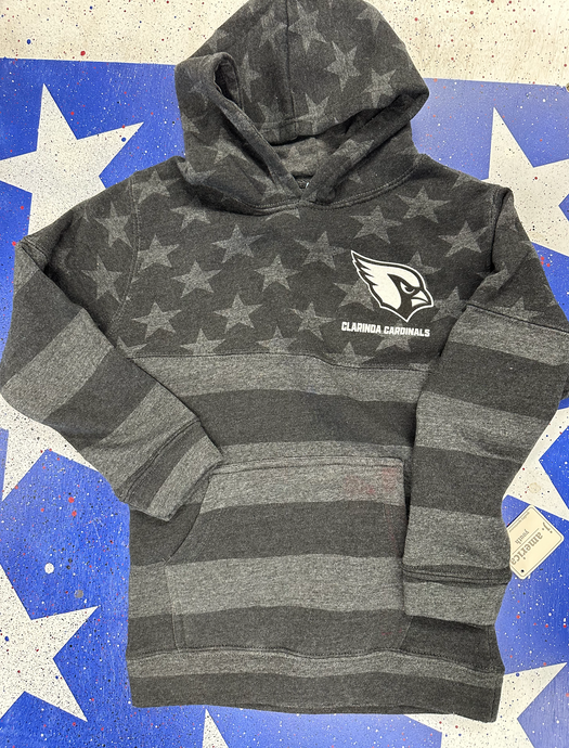 J. AMERICA Flag Cardinal Hoodie - Youth