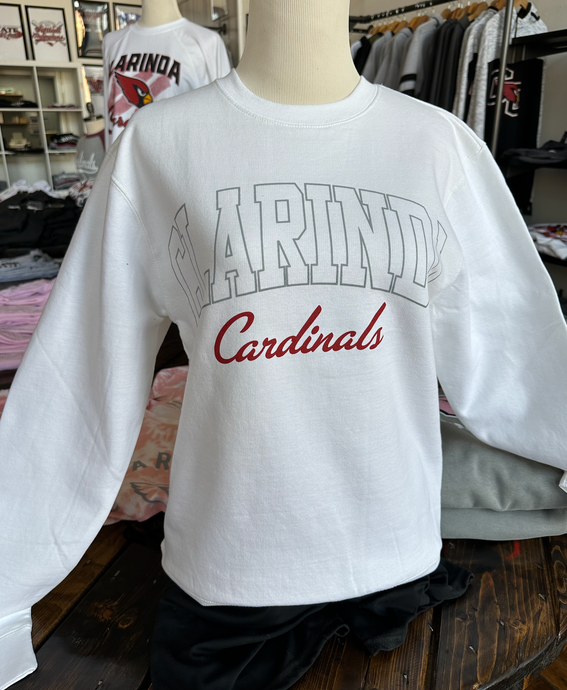 Independent - Clarinda Cardinals crewneck