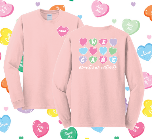 CRHC - Conversation Hearts Apparel - PINK