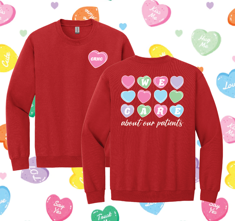 Load image into Gallery viewer, CRHC - Conversation Hearts Apparel - RED
